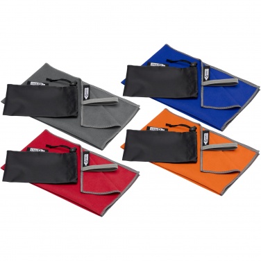 Logo trade liikelahjat tuotekuva: Pieter GRS-kierrätetty erittäin kevyt ja nopeasti kuivuva pyyhe 30 x 50 cm