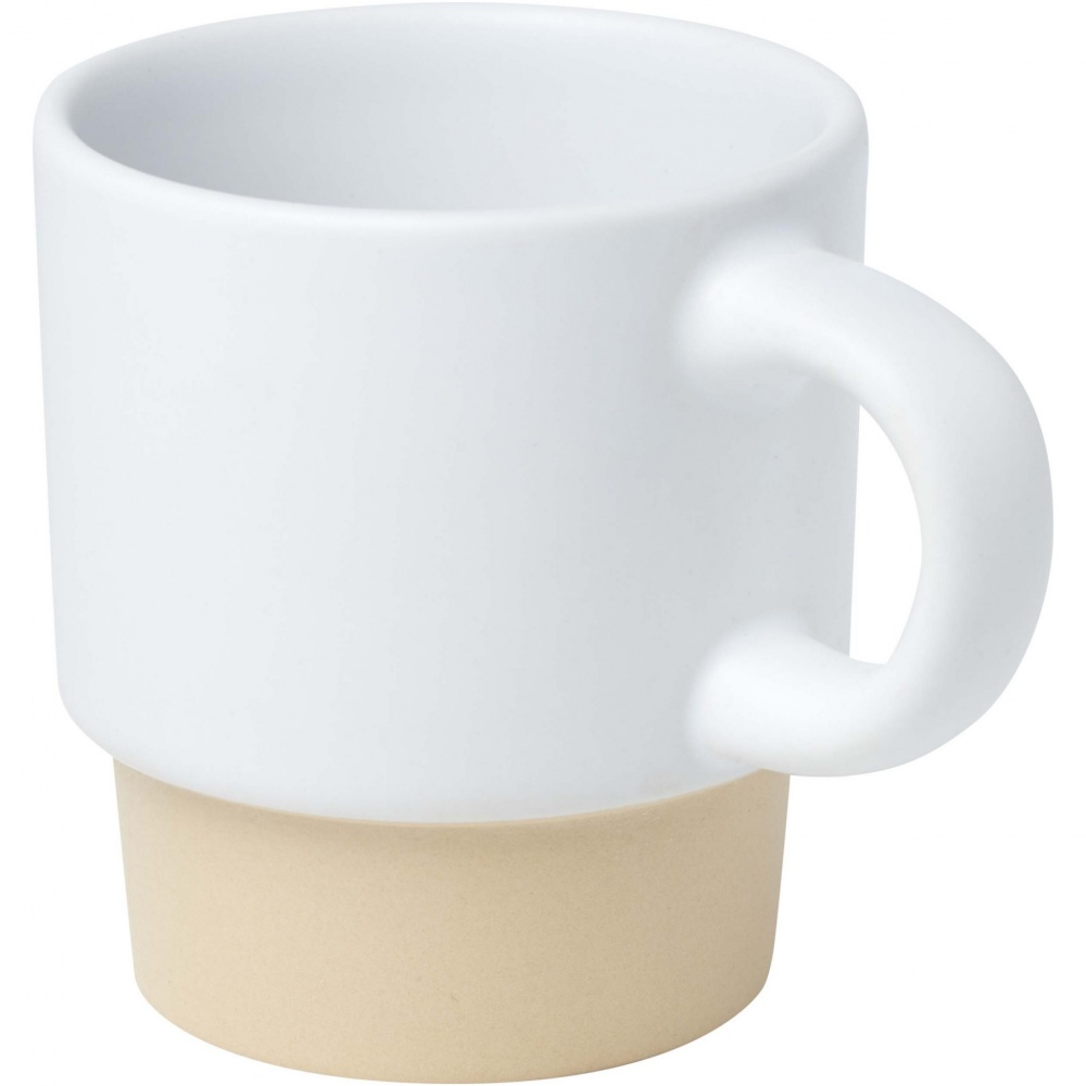 Logo trade mainoslahjat ja liikelahjat kuva: Olympia 130 ml:n pinottava savipohjainen espressokuppi