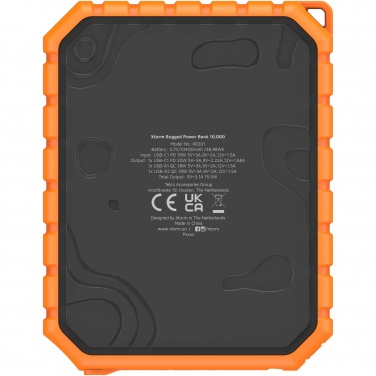 Logo trade liikelahja kuva: Xtorm XR201 Xtreme 10 000 mAh 20 W QC3.0 vedenpitävä ja kestävä varavirtalähde taskulampulla