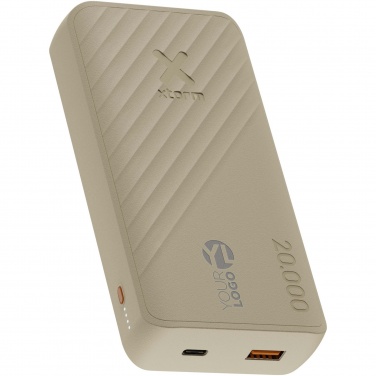 Logo trade liikelahja kuva: Xtorm XG220 Go2 15 W:n ja 20 000 mAh:n pikalatausvirtalähde 