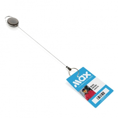 Logotrade mainostuote tuotekuva: ABS rullaklipsi avaimenperä RCS-kierrätysmateriaalia