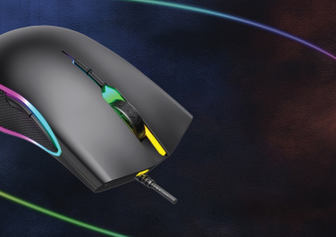 Logotrade mainostuote tuotekuva: RGB pelihiiri