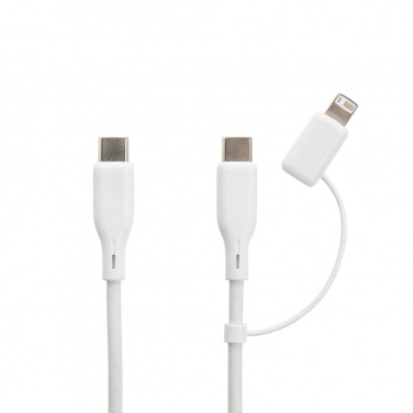 Logotrade mainoslahja ja liikelahja kuva: Boost RCS kierrätetty PET 20W USB-C 2 kpl lataussetti
