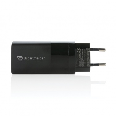 Logo trade liikelahja mainoslahja tuotekuva: Philips 65 W erittäin nopea PD 3-porttinen USB-laturi