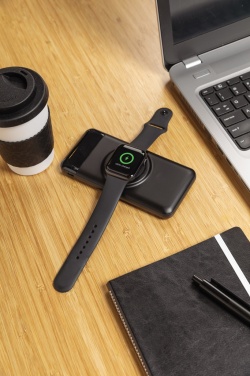 Logo trade liikelahjat tuotekuva: 10000mAh langaton varavirtalähde kellolaturilla