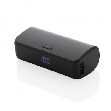 Logotrade mainoslahja ja liikelahja kuva: FlashCharge 5000mAh pikalatausvirtapankki RCS muovista