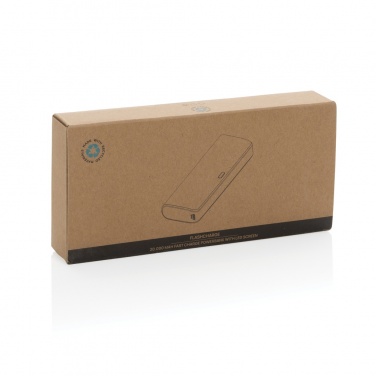 Logo trade mainostuotet tuotekuva: FlashCharge 20000mAh pikalatausvirtapankki RCS muovista