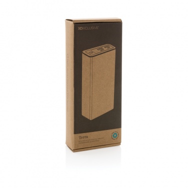 Logo trade liikelahjat tuotekuva: Terra RCS alumiininen 20w 20000mAh varavirtalähde