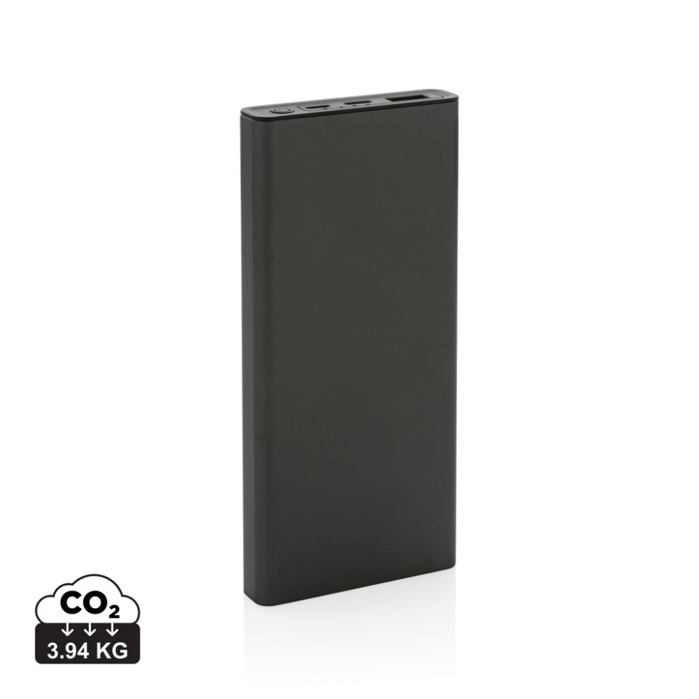 Logo trade mainoslahja kuva: Terra RCS 18W virtapankki 10000mAh kierrätetystä alumiinista
