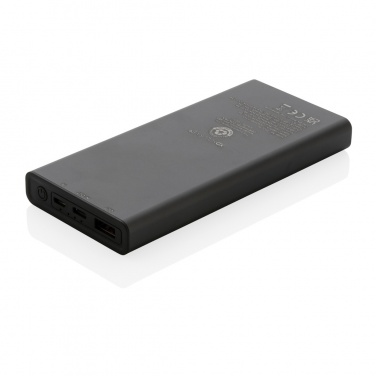 Logo trade mainoslahja kuva: Terra RCS 18W virtapankki 10000mAh kierrätetystä alumiinista