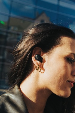 Logo trade liikelahja mainoslahja tuotekuva: Urban Vitamin Palm Springs RCS ENC nappikuulokkeet