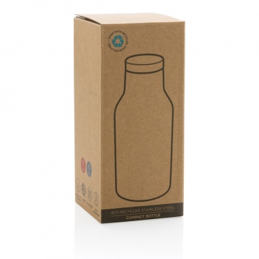 Logo trade liikelahja mainoslahja tuotekuva: Kompakti pullo RCS ruostumattomasta teräksestä