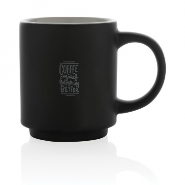 Logotrade mainostuote tuotekuva: Keraaminen pinottava muki 180ml