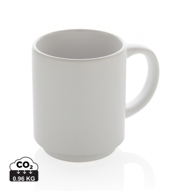 Logo trade mainoslahja ja liikelahja tuotekuva: Keraaminen pinottava muki 180ml