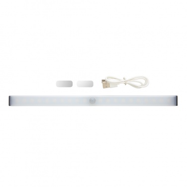 Logo trade liikelahja mainoslahja tuotekuva: USB-uudelleenladattava liiketunnistin LED-valolla large