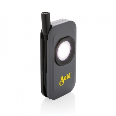 Logo trade mainoslahja ja liikelahja tuotekuva: Gear X USB uudelleenladattava työvalo RCS muovista