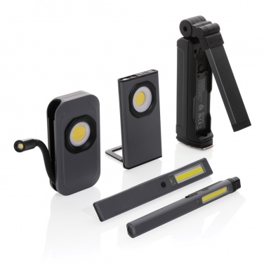 Logo trade liikelahja kuva: Gear X USB taskutyövalo 260 lumenia RCS muovista