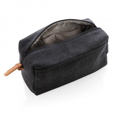 Logo trade liikelahja kuva: Canvas-toalettilaukku - PVC-vapaa