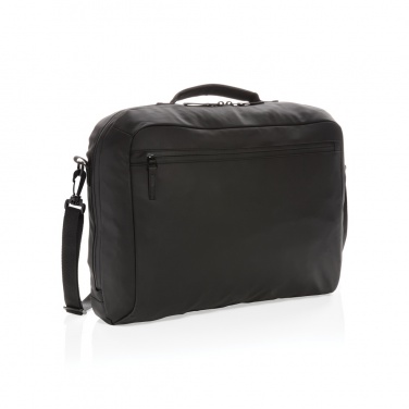 Logotrade liikelahjat mainoslahjat tuotekuva: Musta PVC-vapaa Fashion-laptoplaukku 15,6"