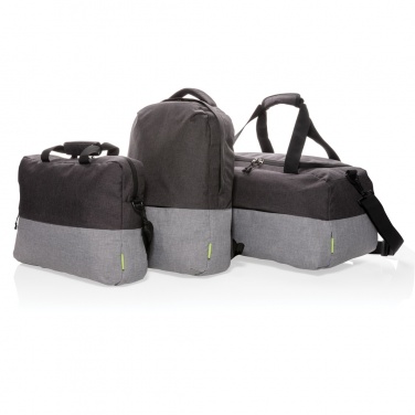 Logotrade liikelahjat mainoslahjat tuotekuva: PVC-vapaa Duo color RPET 15,6” RFID -laptopreppu