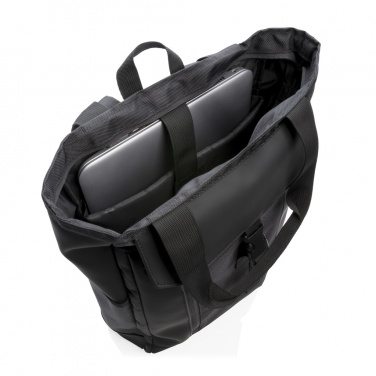 Logotrade mainoslahja tuotekuva: Swiss Peak RFID 15” laptoplaukku