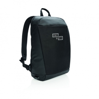Logo trade liikelahja kuva: Madrid – USB-laptopreppu, RFID-suojaus - PVC vapaa