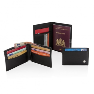 Logotrade liikelahja tuotekuva: Swiss Peak RFID anti-skimming passikotelo
