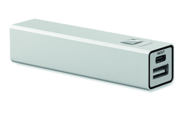 Logotrade liikelahja tuotekuva: Varavirtalähde 2600 mAh