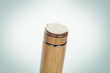 Logo trade liikelahja kuva: Bambu termospullo 400 ml TAMPERE