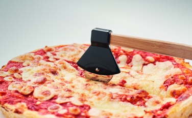Logo trade mainoslahjat ja liikelahjat kuva: Pizzaleikkuri