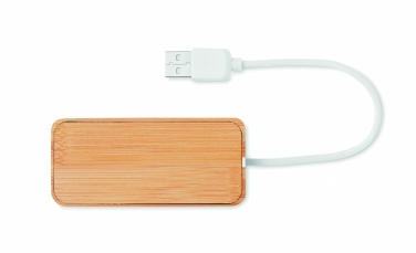 Logotrade mainoslahja ja liikelahja kuva: Bambu USB- keskitin