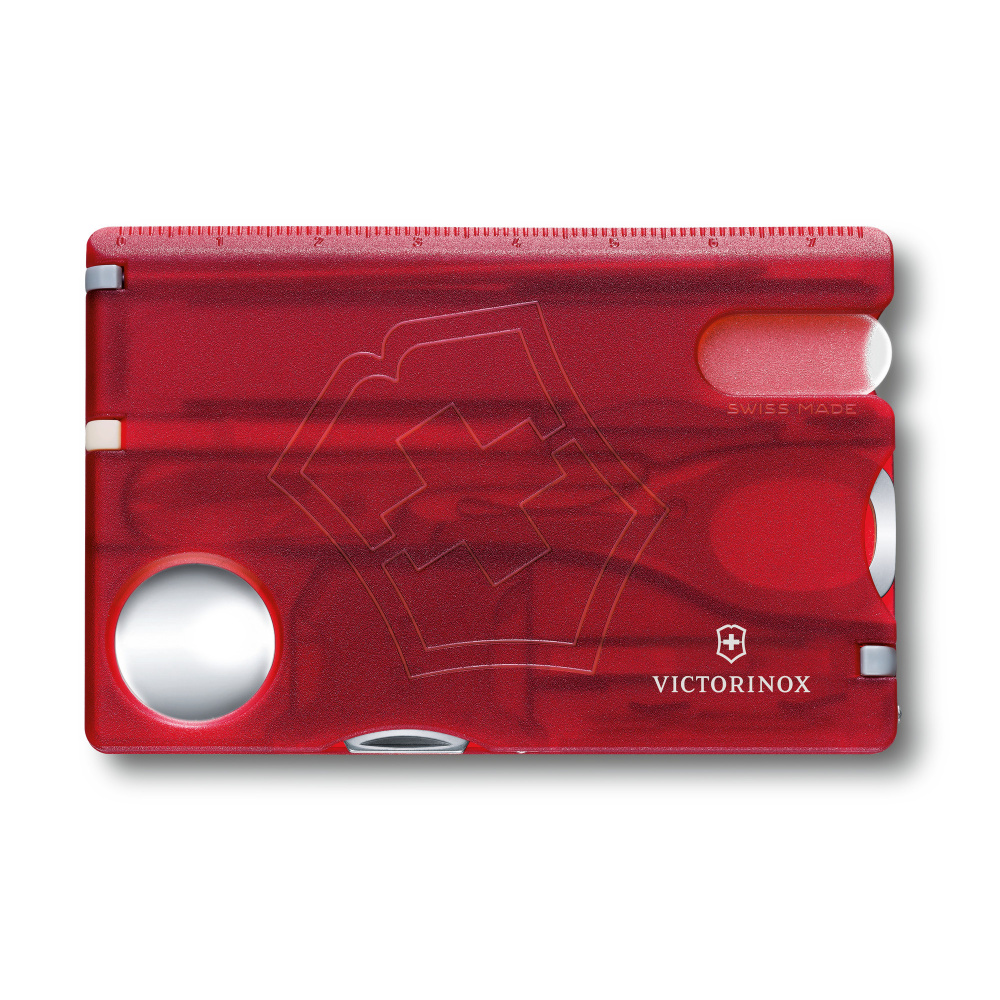 Logotrade mainoslahja tuotekuva: Monitoiminen SwissCard-kynsienhoitoaine Victorinox
