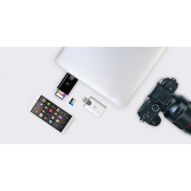 Logo trade mainostuote kuva: MicroSD ja SD-kortinlukija Silicon Power Combo 3.1