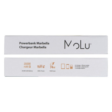 Logotrade mainostuotet kuva: Virtapankki 20 000 mAh MARABELLA MoLu