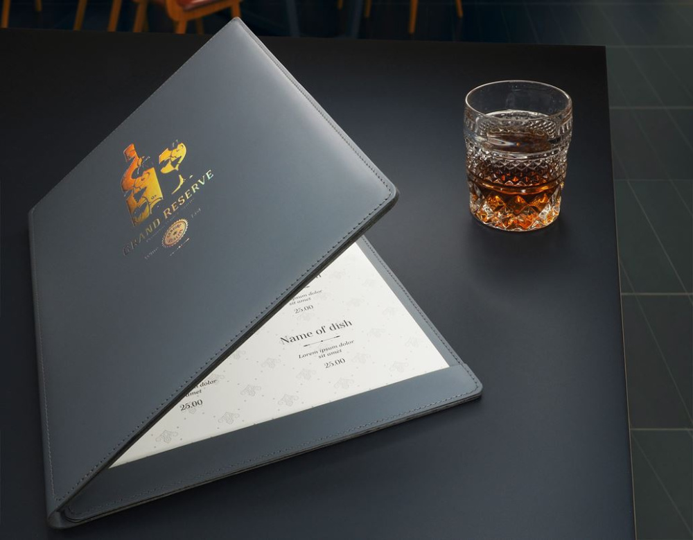 Logotrade mainostuote tuotekuva: Menukansi Fine Dining 1059094