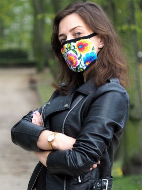 Logotrade liikelahjat mainoslahjat tuotekuva: MARS PRO puuvillanaamari (koko M), jossa on tasku ja HEPA-suodatin. 1380165