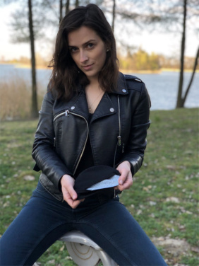 Logotrade mainoslahjat kuva: MARS PRO puuvillanaamari (koko M), jossa on tasku ja HEPA-suodatin. 1380165