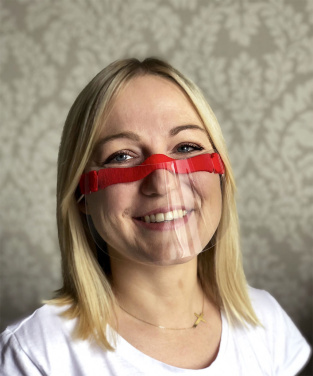 Logotrade mainoslahjat kuva: HESTIA kasvosuoja - läpinäkyvä maski suulle ja nenälle 1452162