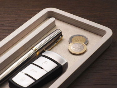 Logo trade mainoslahjat tuotekuva: Puinen työpöydän järjestäjä 1818121