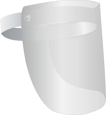 Logo trade liikelahjat tuotekuva: TEMIDA käännettävä kasvosuoja 1424162