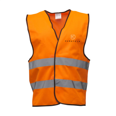Logo trade liikelahjat mainoslahjat kuva: SafetyFirst turvaliivi