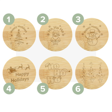 Logo trade mainoslahja ja liikelahja tuotekuva: Wooosh Tuoksukynttilä Sweet Vanilla X-Mas