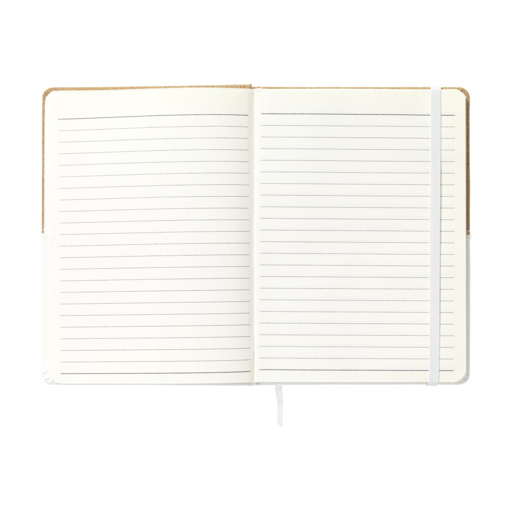Logo trade mainoslahja kuva: Journal Cork Paper Notebook
