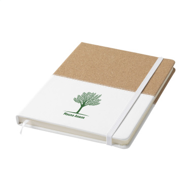 Logo trade mainoslahjat tuotekuva: Journal Cork Paper Notebook