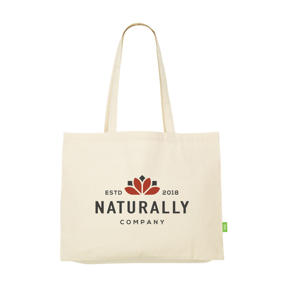 Logotrade liikelahjat kuva: ECO Shopper luomupuuvilla (180 g/m²) ostoskassi