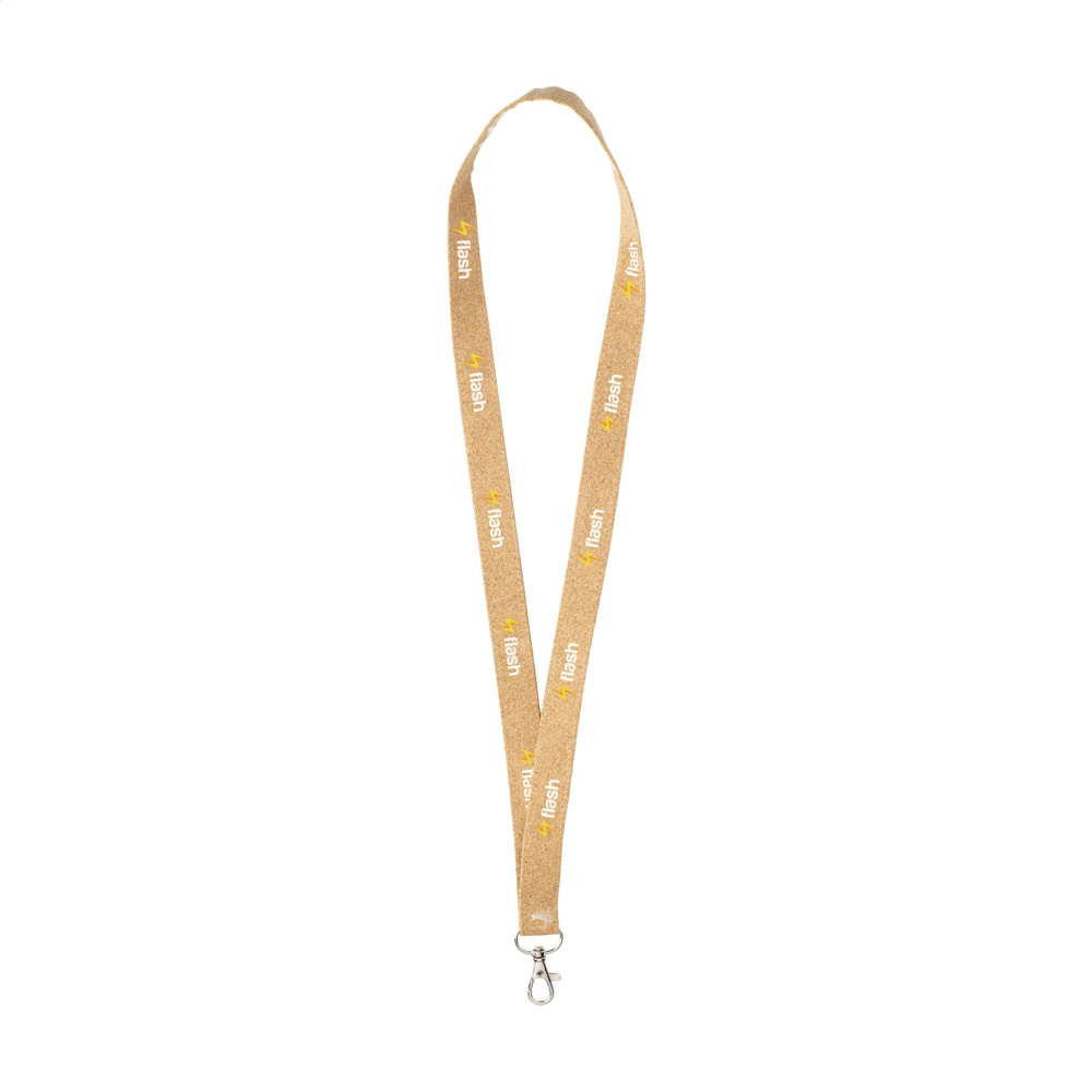 Logo trade mainostuotet tuotekuva: Lanyard Cork 2 cm avainnauha