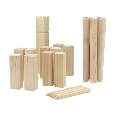 Logo trade mainoslahjat tuotekuva: Kingdom Kubb -ulkopeli