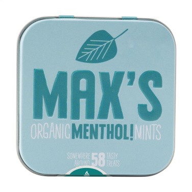 Logotrade mainostuotet kuva: Max's Mints Organic Menthol Mints