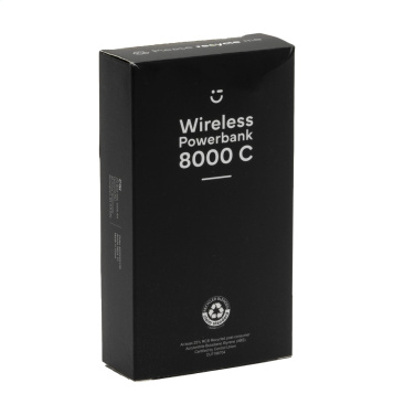 Logo trade liikelahja mainoslahja tuotekuva: Langaton Powerbank 8000 C langaton laturi