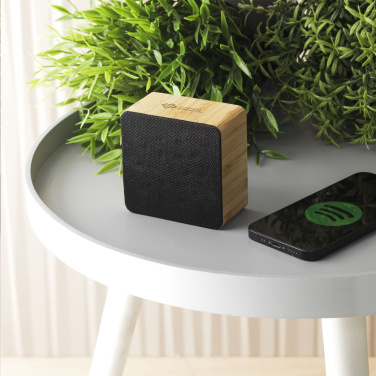 Logo trade mainoslahja ja liikelahja tuotekuva: Sonido 5W Bamboo langaton kaiutin
